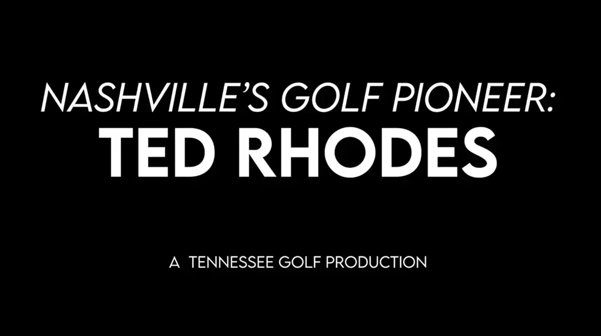 Ted Rhodes Nashvilles Golf Pioneer